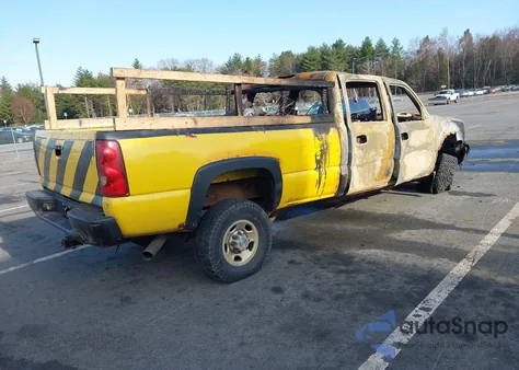 2004 Chevrolet Silverado 2500Hd Work Truck из США, поврежденный, VIN 1GCHC23U64F232996